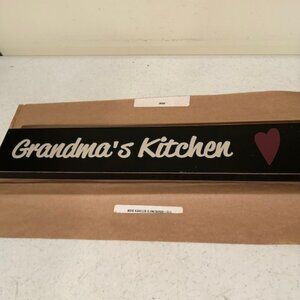 Grandma's Kitchen wood Sign - 20 inch